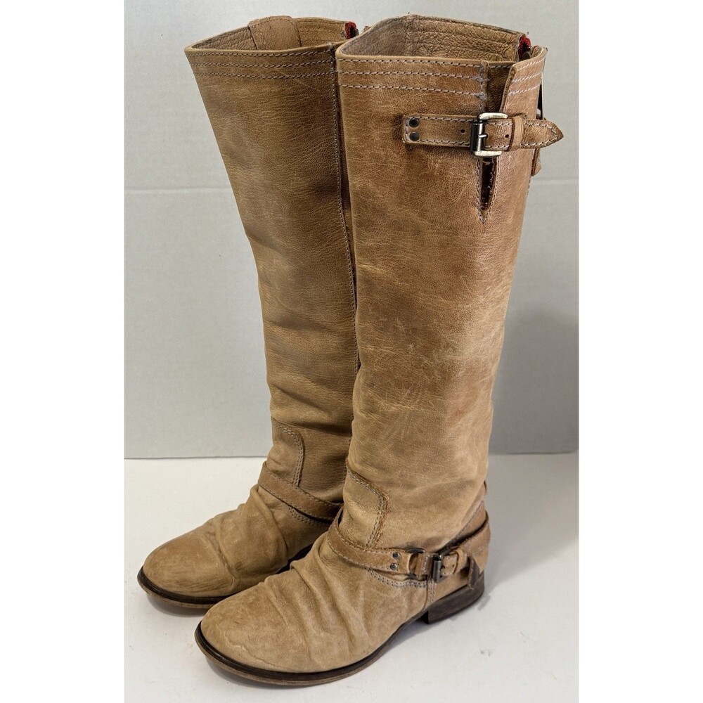 Steve Madden “Roady” Boots Size 6 Made in Mexico | Knee High Zipper Closure